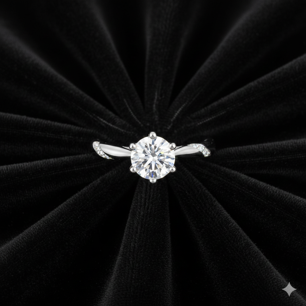 Eternal 1CT Lab Diamond Solitaire Ring 2 Eternal 1CT Lab Diamond Solitaire Ring - Image 2