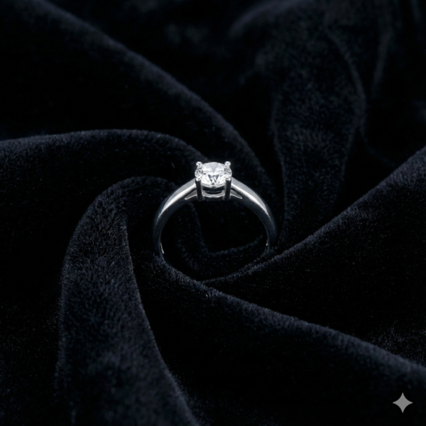 Radiance Classic 0.6CT Lab Diamond Solitaire Ring