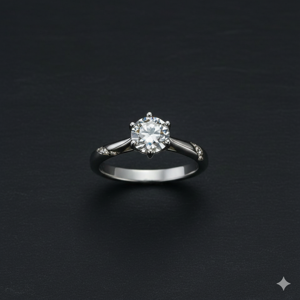 Eternal 1CT Lab Diamond Solitaire Ring 1 Eternal 1CT Lab Diamond Solitaire Ring