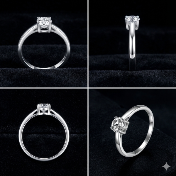 Radiance Classic 0.6CT Lab Diamond Solitaire Ring