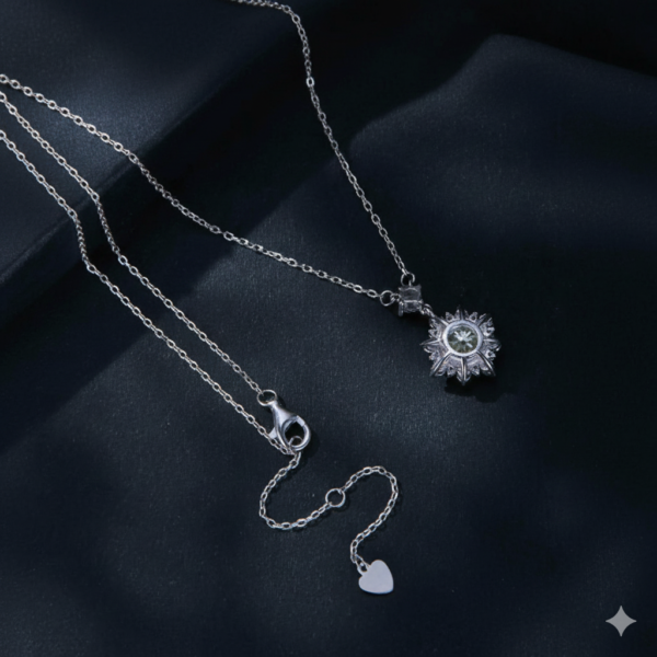 Ethereal Lab-Created Diamond Solitaire Pendant 1.0CT