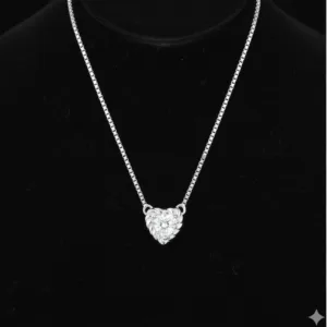 Devotion Lab-Created Diamond Solitaire Pendant 0.2CT
