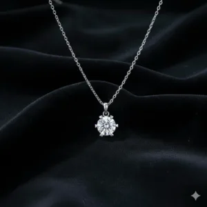 Infinity Lab-Created Diamond Solitaire 1.0CT Pendant