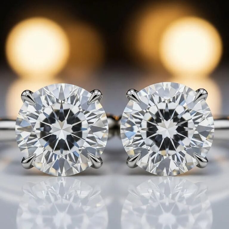 Comparison of lab-grown diamonds and natural diamonds showcasing clarity and brilliance