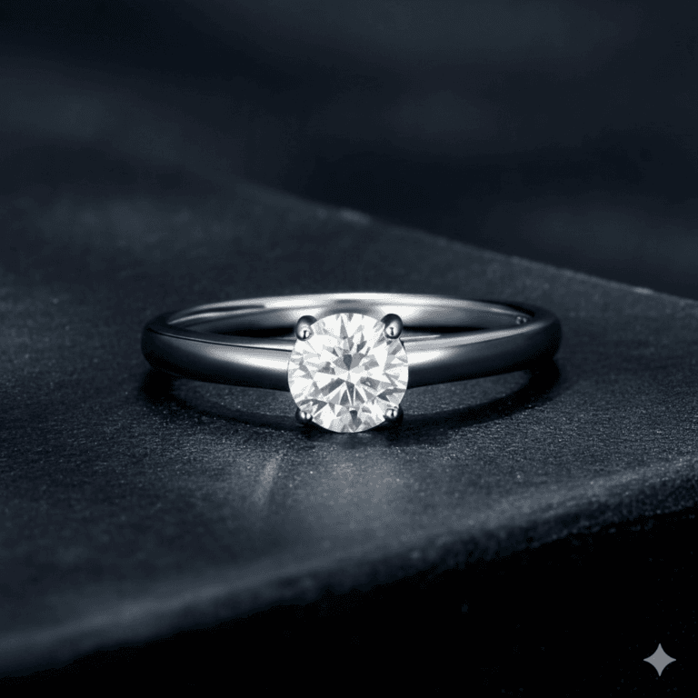 Radiance Classic 0.6CT Lab Diamond Solitaire Ring
