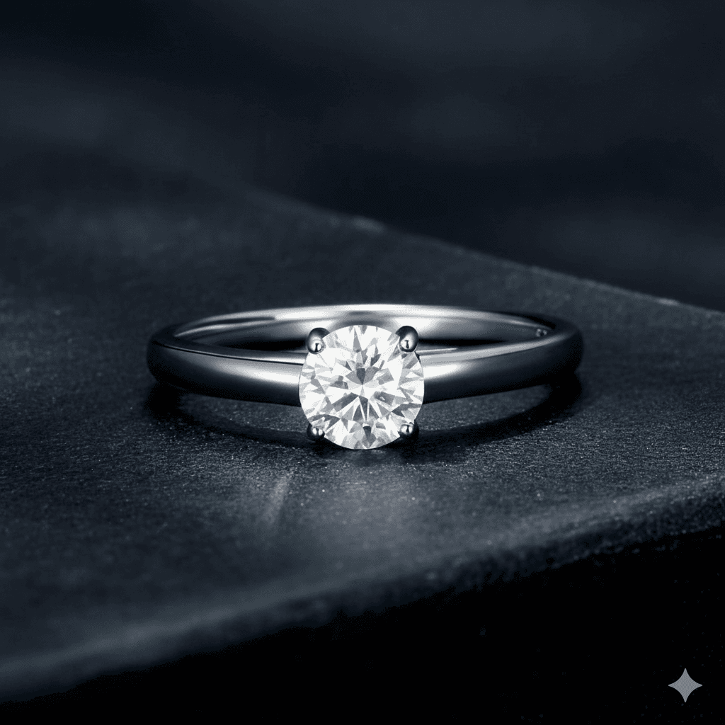 Radiance Classic 0.6CT Lab Diamond Solitaire Ring